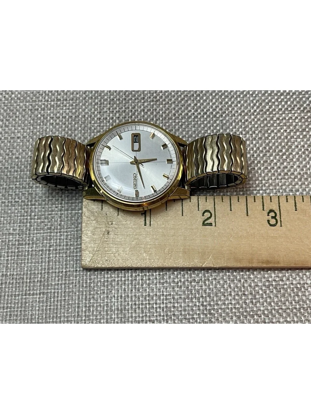 Seiko Weekdater Sportsmatic 5 Watch 6619-8010 Automatic !!!! Running !!